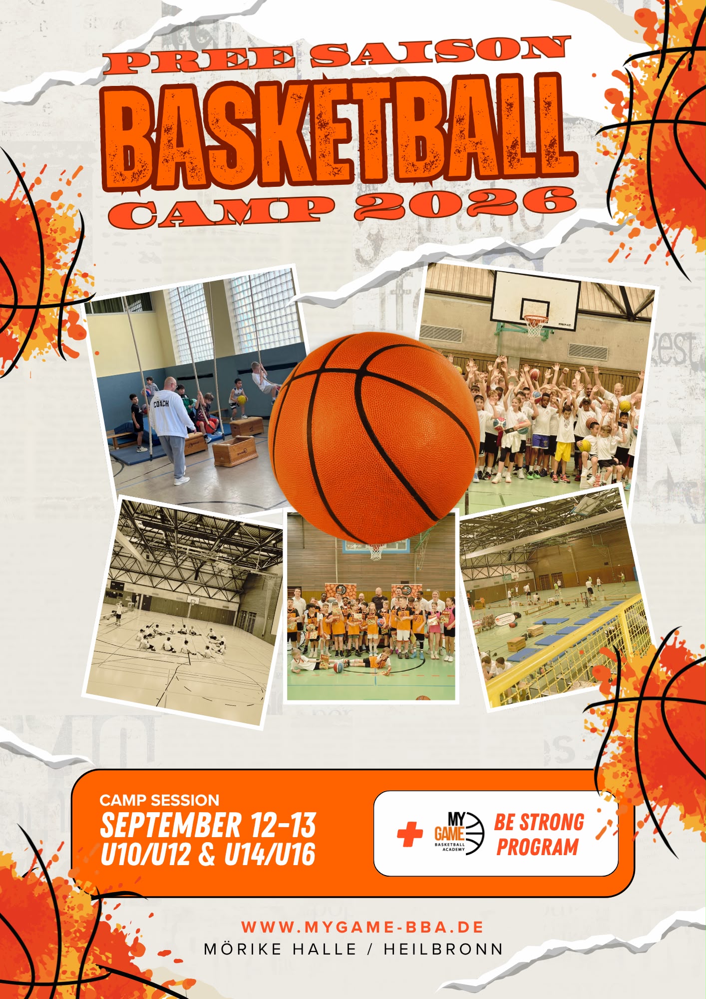 My Game Basketball Academy Pre-Season Camp 2026 in Heilbronn